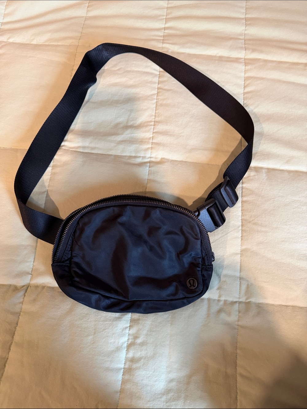 lululemon athletica Black Nylon Belt Bag